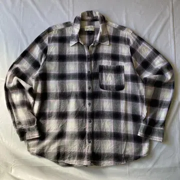 00s 플란넬 셔츠 체크 셔츠 그런지 Y2K 인기 헤이세이 구제 의류