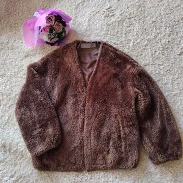 JOURNAL STANDARD 보아 자켓 브라운