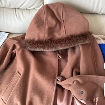 Collection Coats ANNA 브라운 롱 코트 사이즈 8