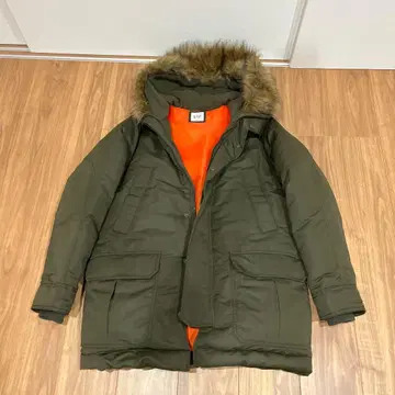 [ 미사용품 ] GAP 올리브 그린 다운 자켓