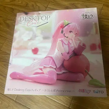 벚꽃 미쿠 Desktop Cute 피규어 체리 쿠션 ver