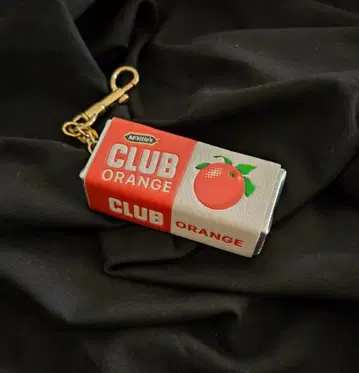 새상품 아냐 힌치클럽 오렌지 키참