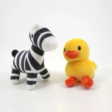 미피 블루나 애니멀즈 무뉴구루미 얼룩말 오리 마스코트