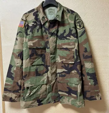 카모 패턴 밀리터리 자켓