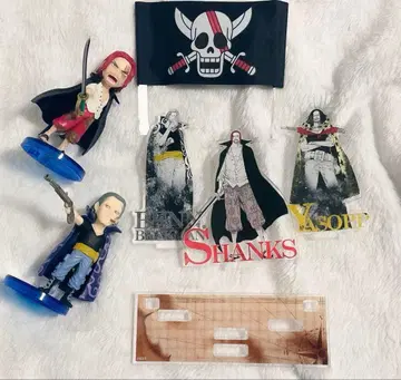 원피스 붉은 머리 샹크스 벡 굿즈 세트