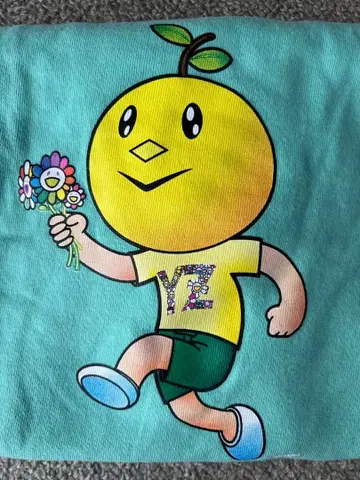 유즈 유즈타로 무라카미 타카시 콜라보레이션 T셔츠 XL