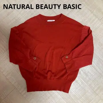 NATURAL BEAUTY BASIC 7부 소매 니트