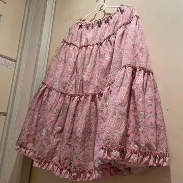 아오키 미사코 x 니나스 콜라보 리버서블 플레어 스커트 M