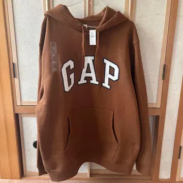GAP 브라운 후드티 XL