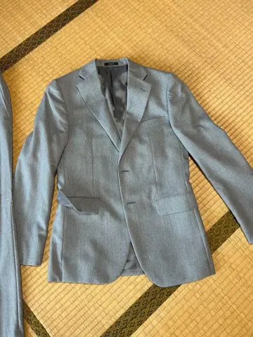 COMME CA ISM 그레이 수트 셋업 XS