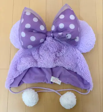 미니짱 팬캡 보라색