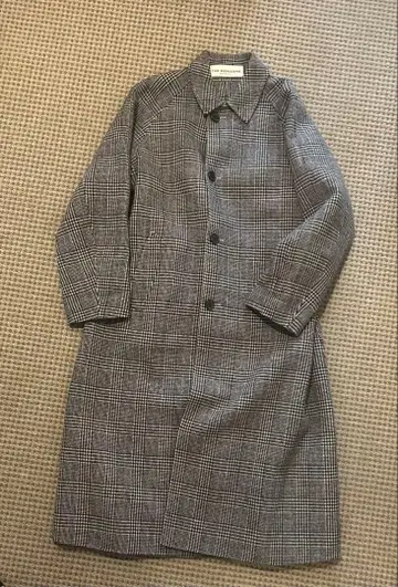 신존 글렌체크 코트