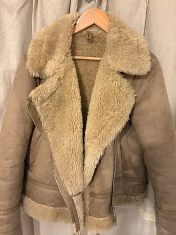 [11월 말까지 판매] Spick&Span 무스탕 싱글 라이더 자켓