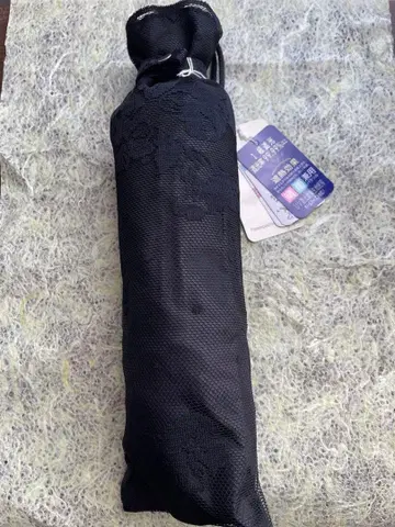 [ 미사용 새상품 ] 우천 겸용 이중 오버 레이스 접이식 우산