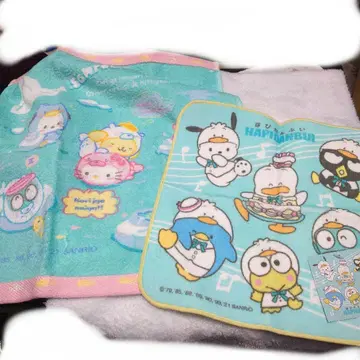 산리오 핸드 타월 손수건 타월