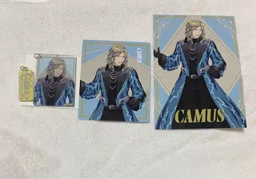 우타프리 엽서 미니 카드 와이어 키링 카뮤