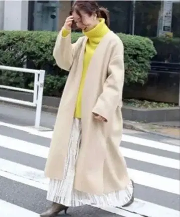 IENA 이에나 마테코 롱 코트 38 사이즈