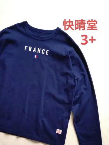카이세이도 긴팔 UNI T셔츠 프랑스 네이비 3+