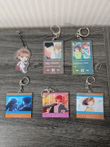푸른상자 키링 묶음 판매 푸른상자전 치나츠 히나 등