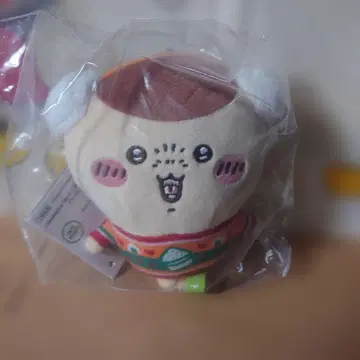 봉제 인형 키링 웃는 캐릭터