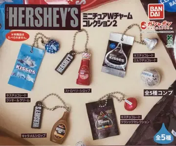 HERSHEY S 미니어처 W 참 컬렉션 2 전 5종 컴플리트