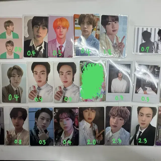 방탄 석진 포카 판매