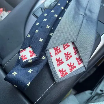 기린 지라프 넥타이 내로우 슬림