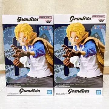 Grandista 원피스 사보 피규어 2개 세트