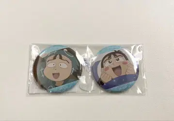 애니메이션 캐릭터 핀 배지 2개 세트