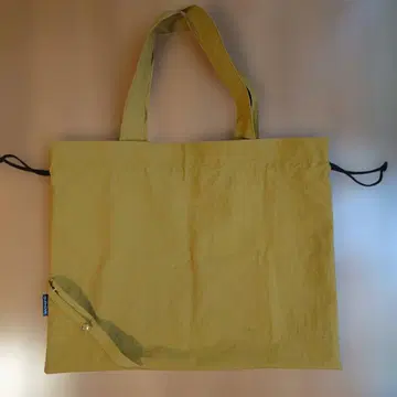 OURHOME 아워홈 접이식 발수백 머스타드 에코백