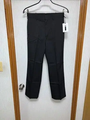 S 새상품 H BEAUTY&YOUTH 울 트로피컬 스트레이트 팬츠