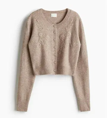 H&M 자수 가디건
