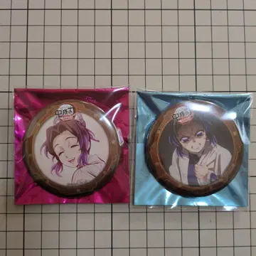 귀멸의 칼날 무한성편 랜덤 캔뱃지 코쵸우 시노부 2종