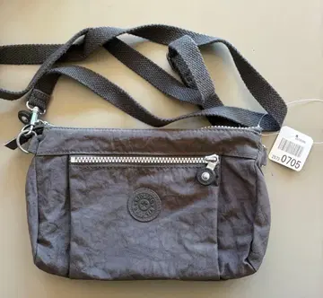 키플링 그레이 나일론 숄더백