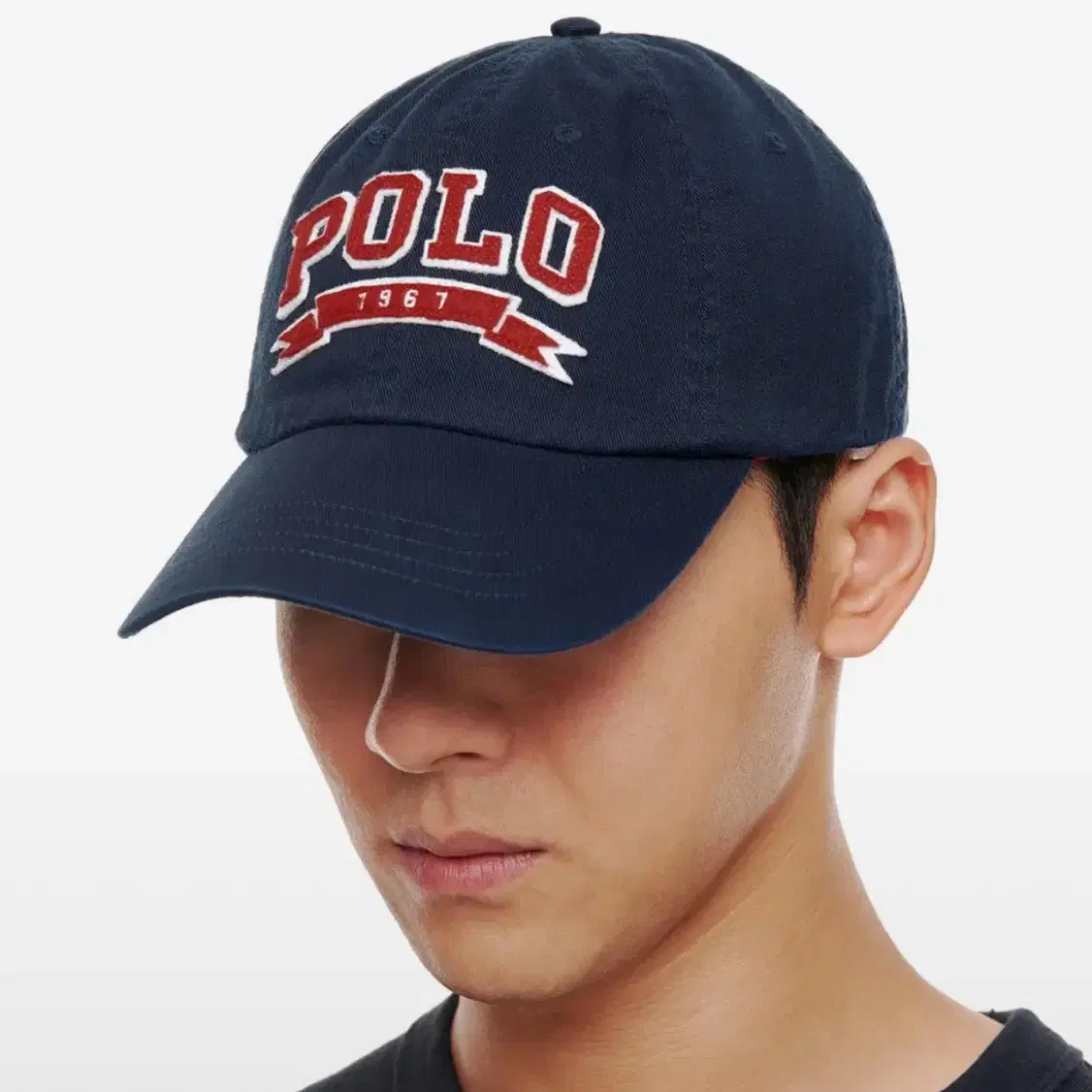 Polo Ralph Lauren Navy Cotton Ball Cap