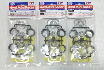 미니 사륜구동 J-CUP2023 SH 타이어 & 스파이럴 휠 x 3개