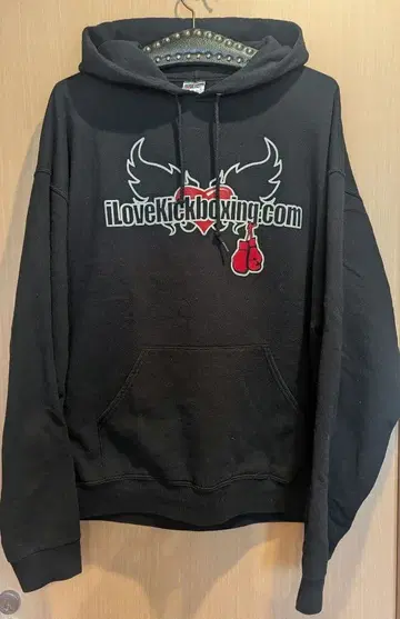 JERZEES 후드 맨투맨 블랙