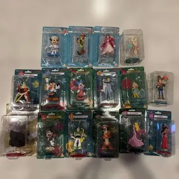 디즈니 캐릭터 피규어 세트 오너먼트