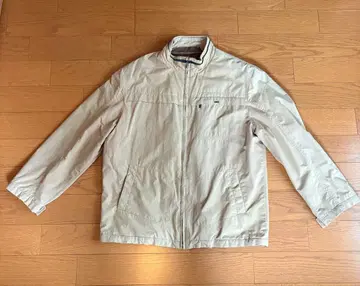 [ 구제 의류 ] lacoste 베이지 스탠드 카라 점퍼