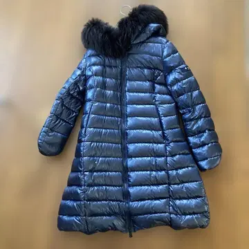 TATRAS 후드 부착 다운 자켓 네이비