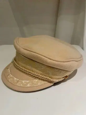 베이지 아이보리 헌팅 캡 마린햇 lack of color