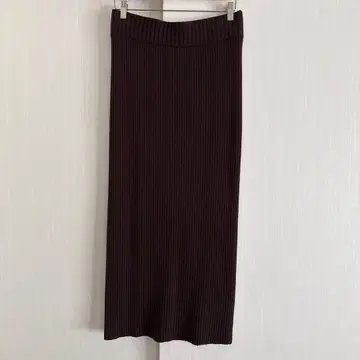 두지엠 클라세 브라운 니트 스커트