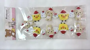 리락쿠마 크리스마스 가랜드 코리락쿠마 키이로이토리