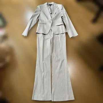 ICB 스트라이프 팬츠 수트 상하의