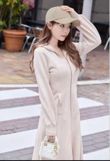 rady 허리 라인 맨투맨 원피스