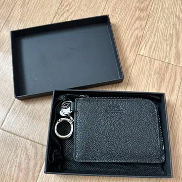 SEEKER 블랙 가죽 코인 케이스 새상품