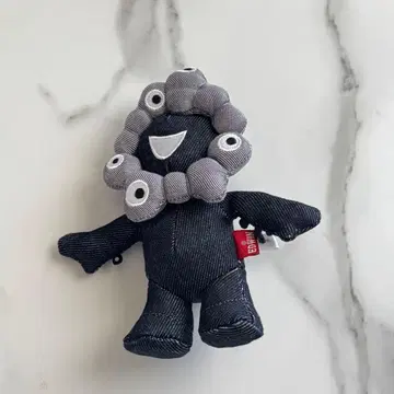 [미사용 새상품] 미야쿠미야쿠 EDWIN 데님 콜라보 키링