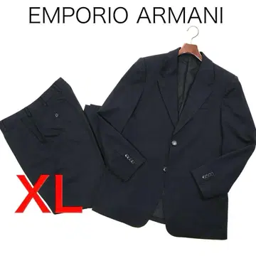 H3810 엠포리오 아르마니 2버튼 스트라이프 수트 셋업 Y2K