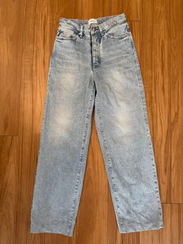TANAKA THE JEAN TROUSERS 27 BLEACH BLUE