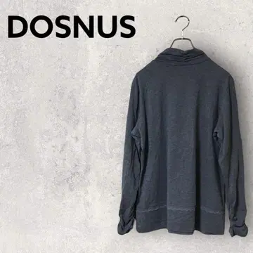 DOSNUS 터틀넥 티셔츠 42 사이즈 그레이 긴팔 미세스